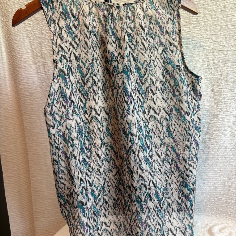 Daisy Fuentes Multicolor Patterned Blouse - Picture 6 of 8